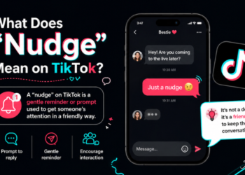 what does nudge mean on tiktok