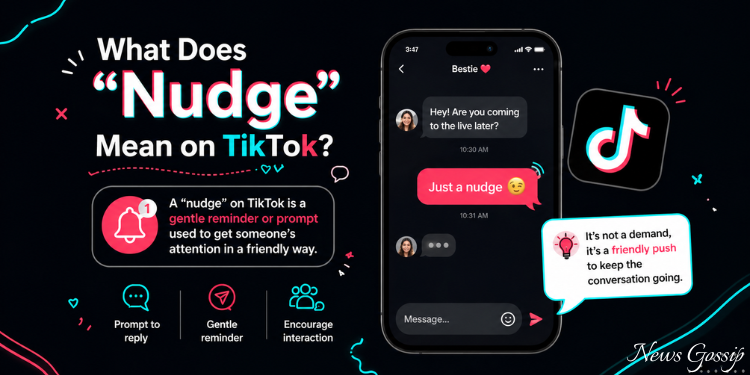 what does nudge mean on tiktok