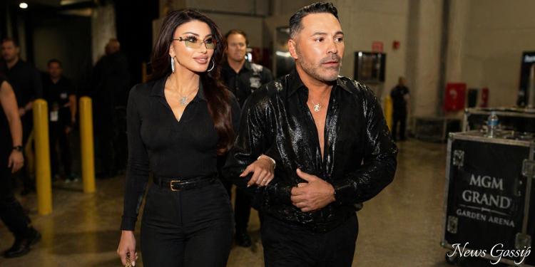 oscar de la hoya girlfriend