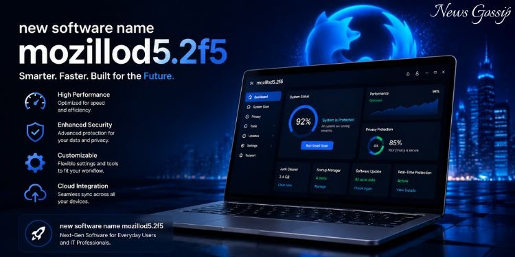 new software name mozillod5.2f5