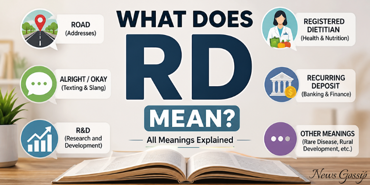 what does rd mean